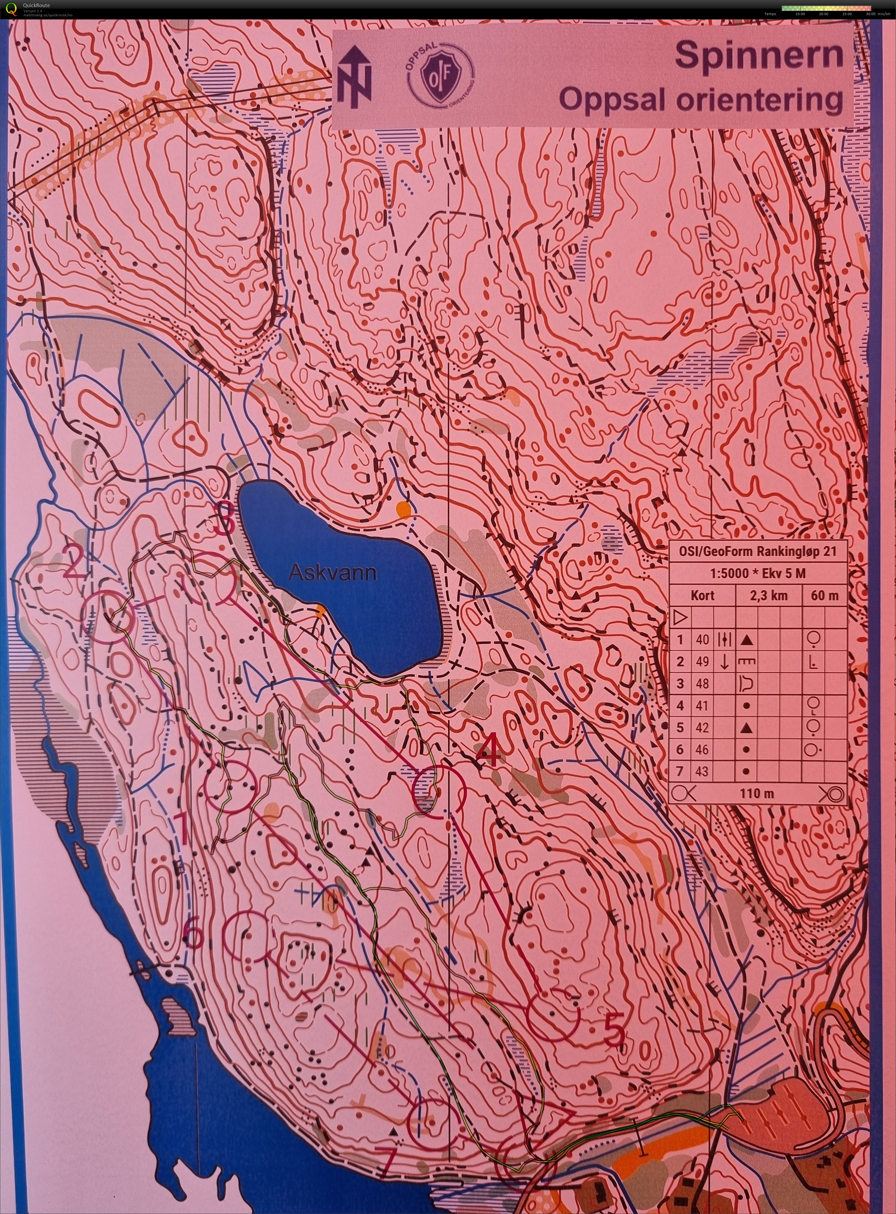 OSI/Geoform rankingløp 21 (09.11.2024)