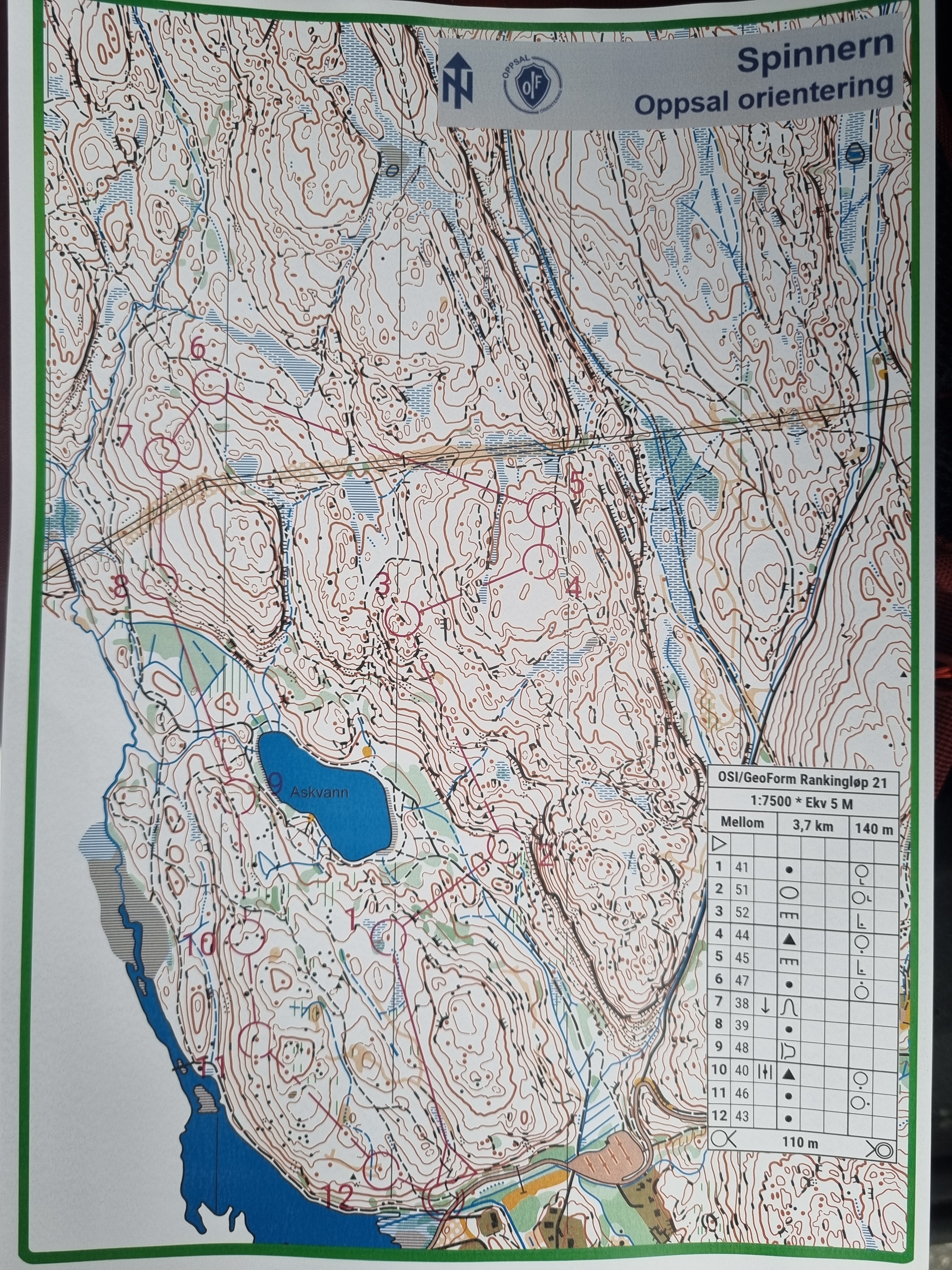 OSI/Geoform rankingløp 21 (09.11.2024)